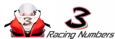 Sticker racing number